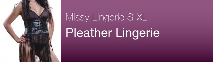 Pleather Lingerie